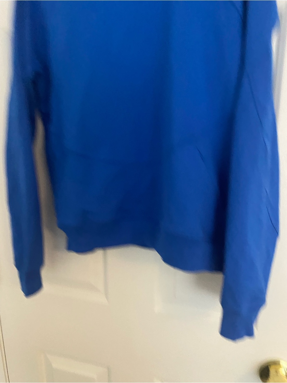 lululemon athletica Blue Crewneck Sweatshirt